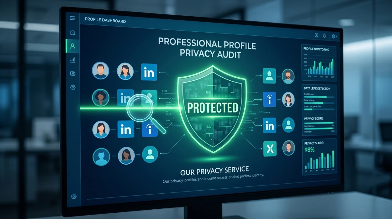 Audit and Protect Your Professional Profiles With Our Privacy Service