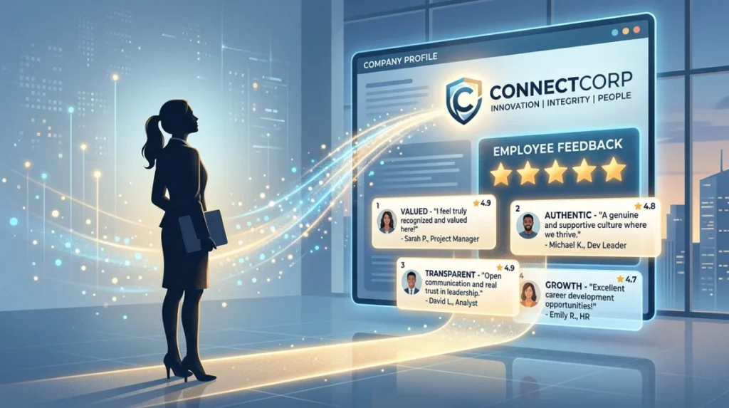 Can Positive Indeed Reviews Improve Candidate Trust?