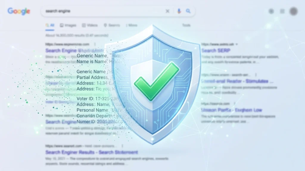 Can electoral register information be removed from Google?