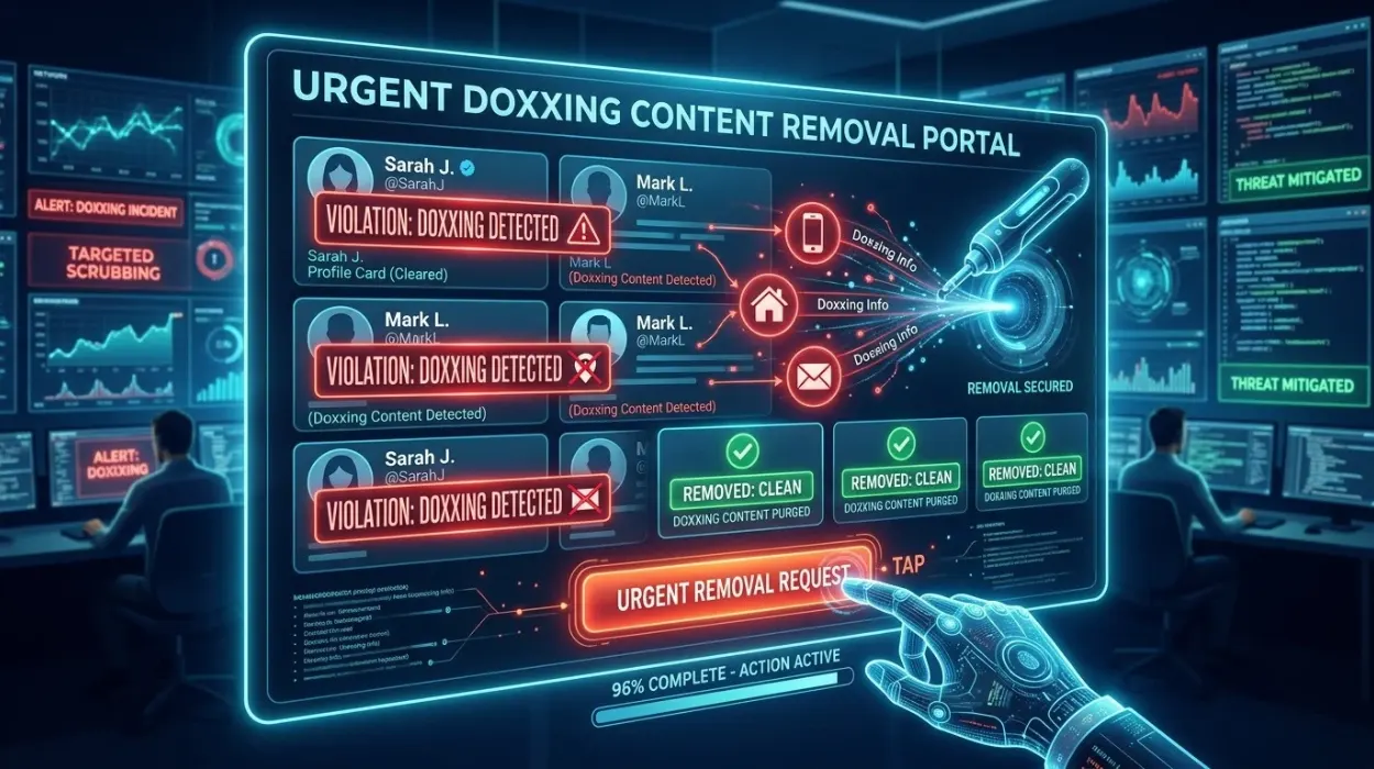 Get Urgent Help Removing Doxxing Content From Social Media