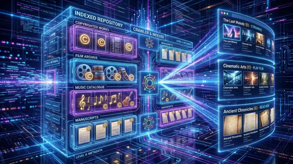 How Does Content Indexing Affect Copyright Visibility?