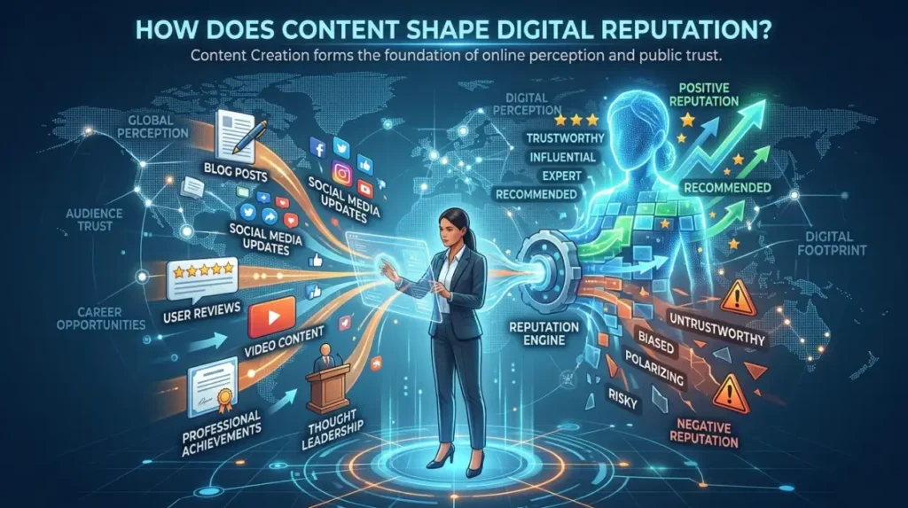 How Does Content Shape Digital Reputation?