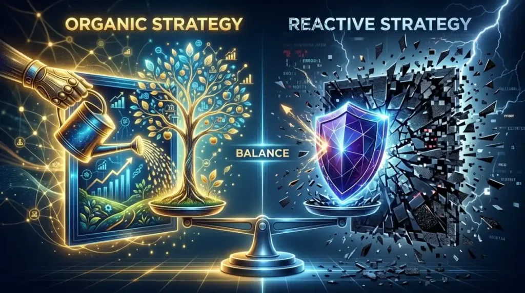 How do organic and reactive reputation strategies compare for image-related exposure?