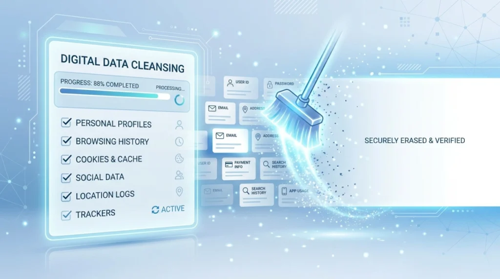 How does Clear Your Name manage personal information removal?