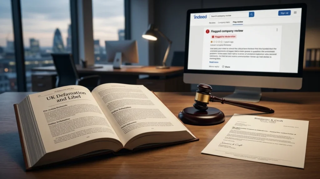 How does legal escalation affect search visibility and SERP composition?