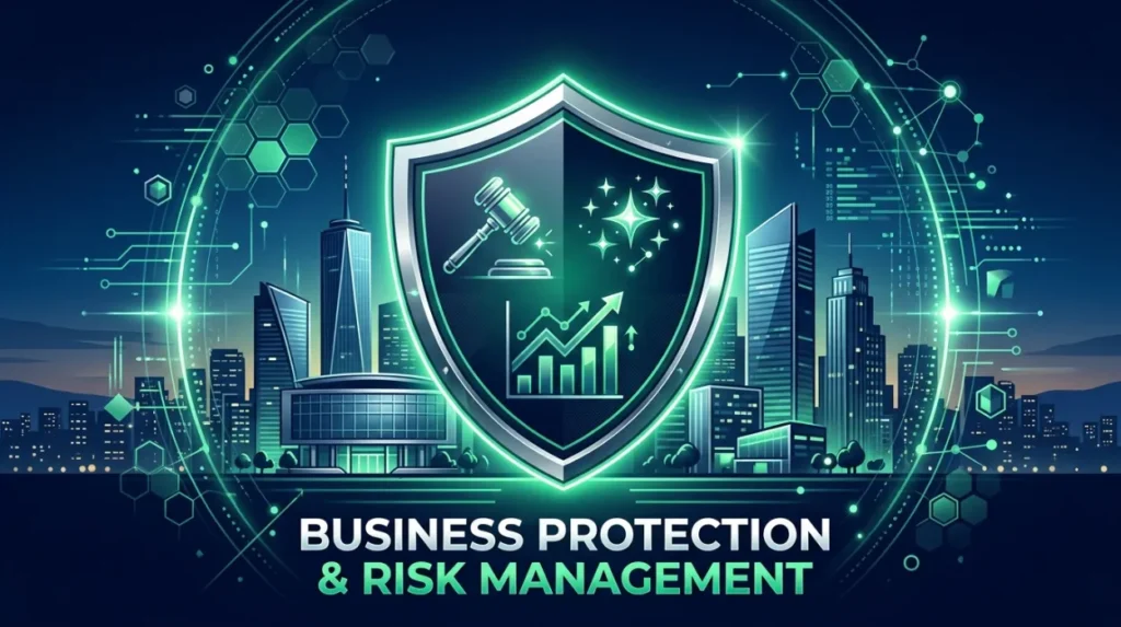 How does the process protect businesses from legal and reputational mistakes?
