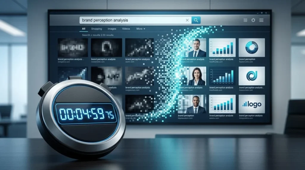 How quickly can personal photo removal affect search perception?