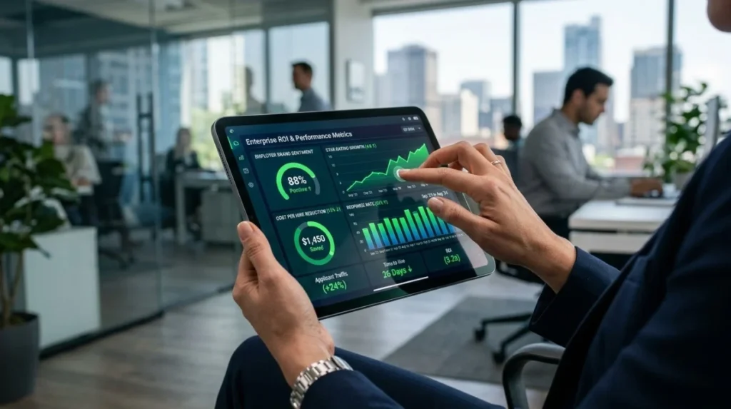 How should enterprise employers measure the effectiveness of review management?