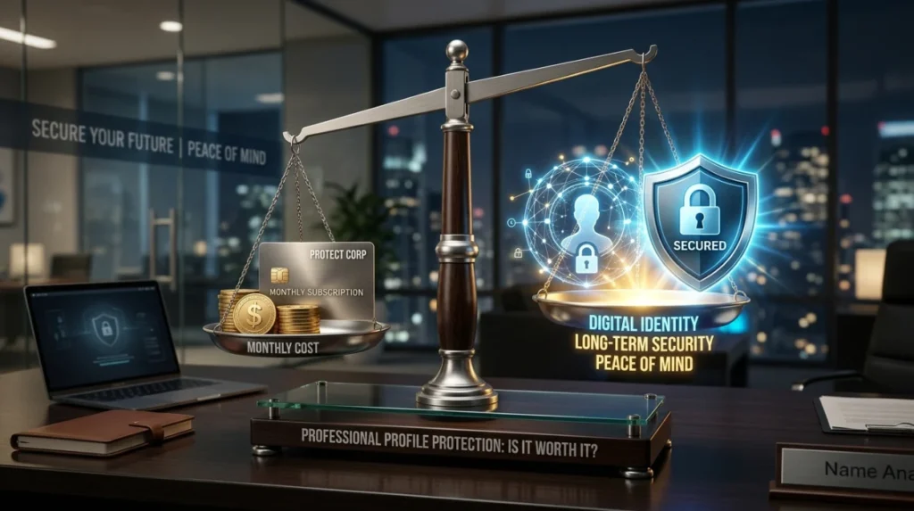 Is professional profile protection worth the cost?