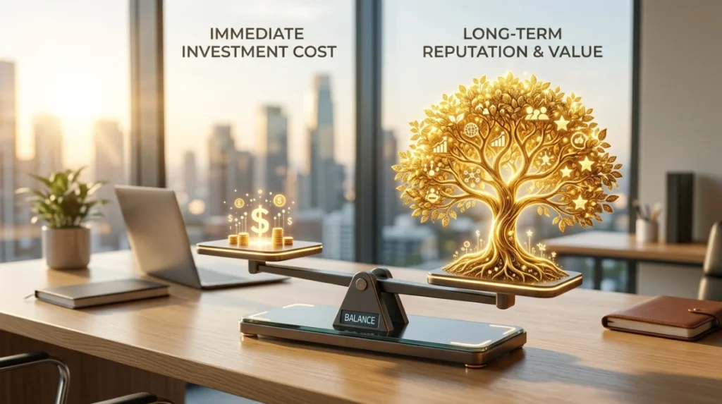 Is the cost of Indeed review removal support justified by long-term reputation value?