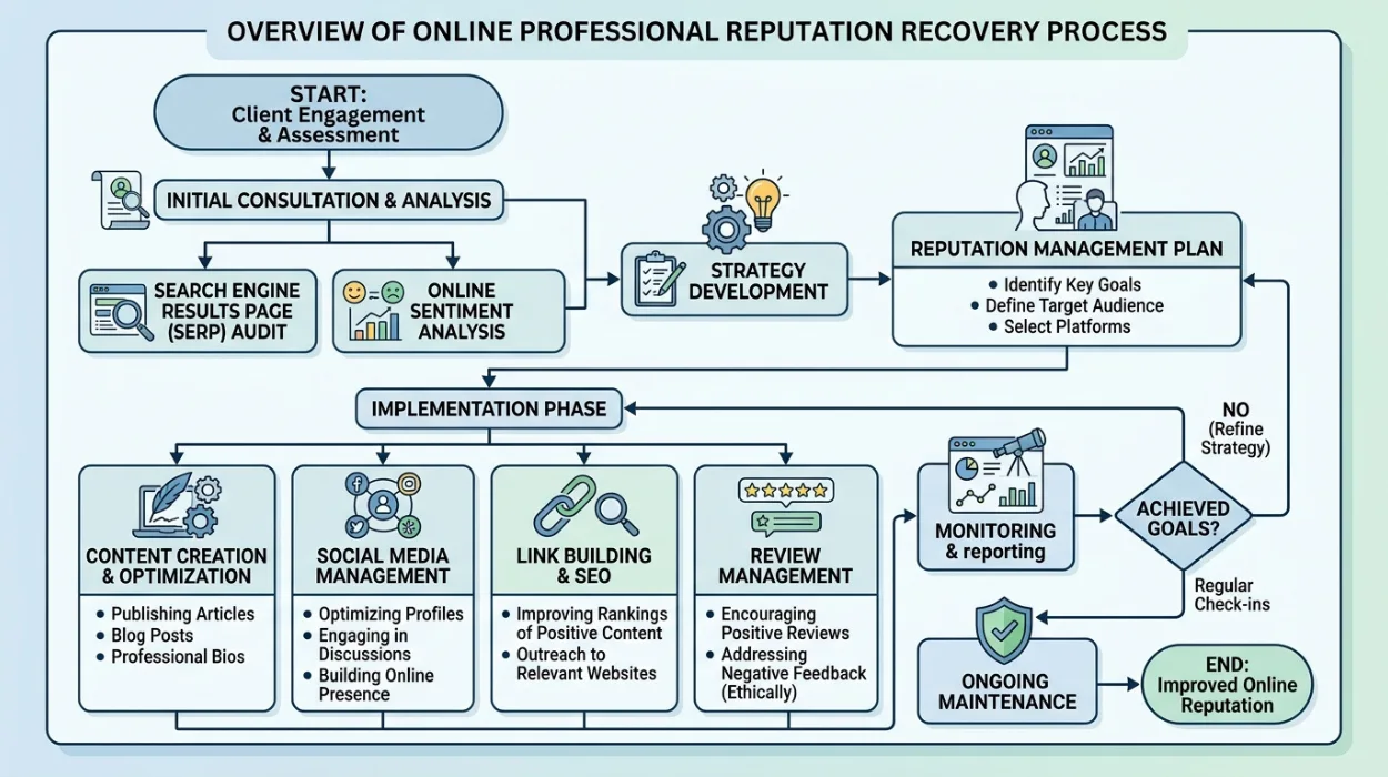 Professional Reputation Recovery Services Online: How Do They Work?