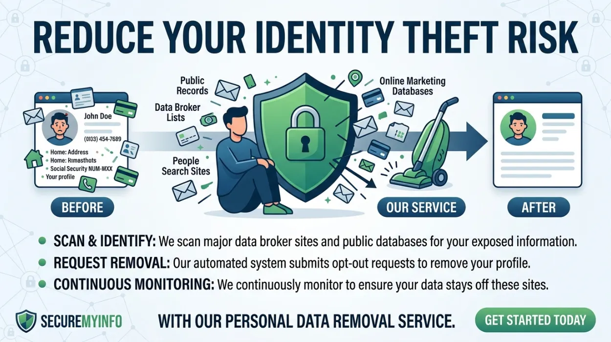 Reduce Your Identity Theft Risk With Our Personal Data Removal Service