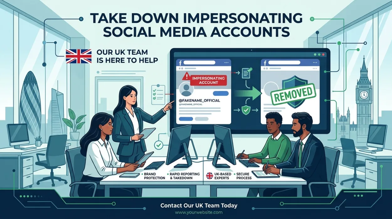 Remove an Impersonating Social Media Account With Our UK Team