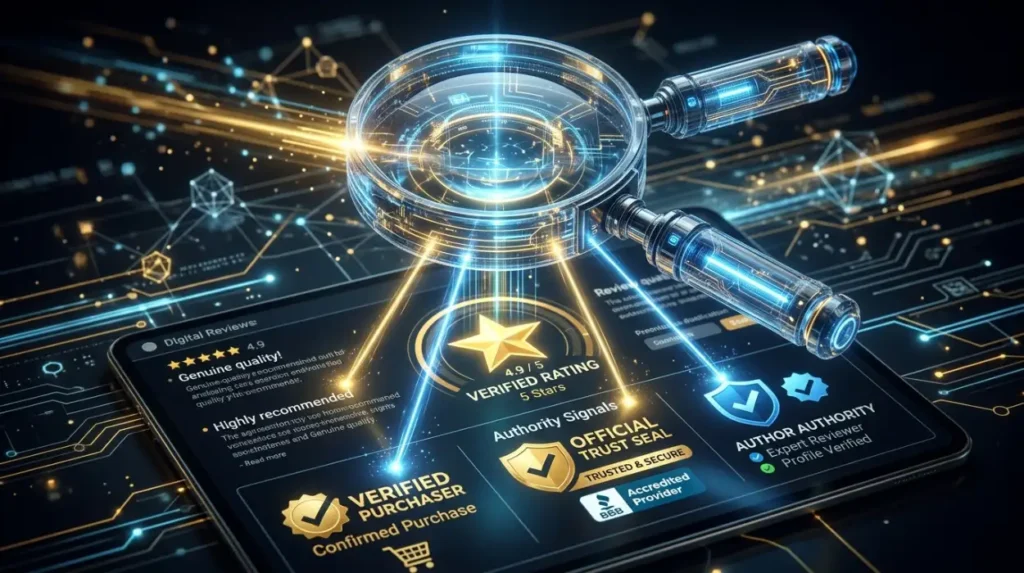 What Role Do Authority Signals Play in Review Evaluation?