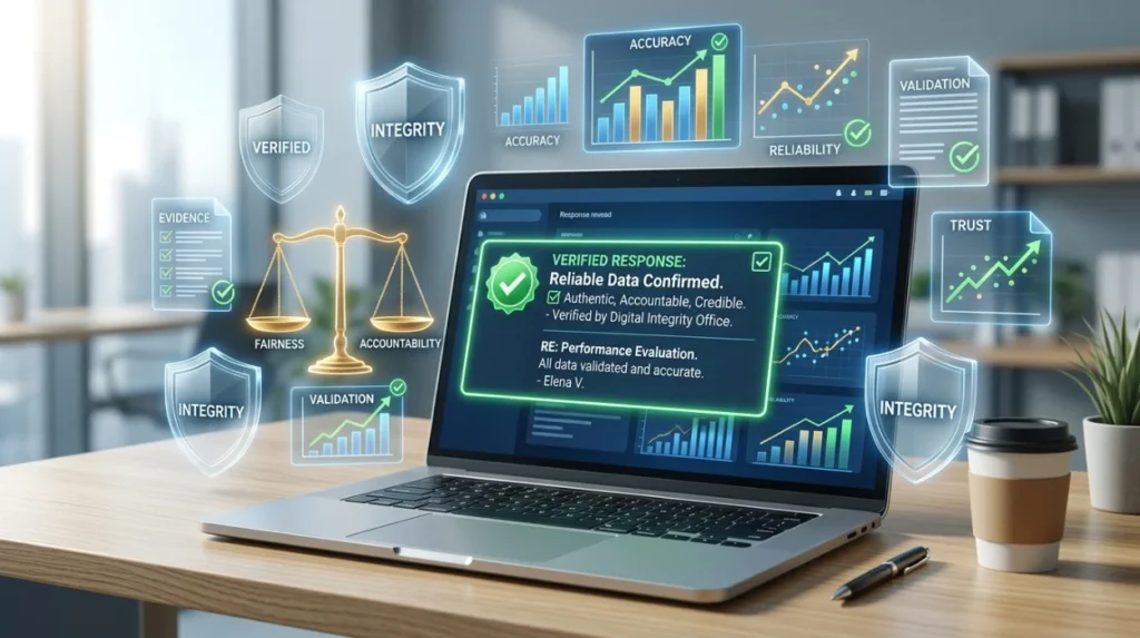 What makes a professional response to a negative review credible?