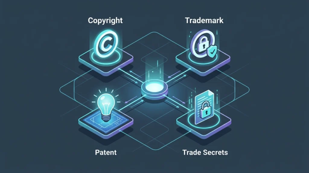 What types of intellectual property can require online content removal?