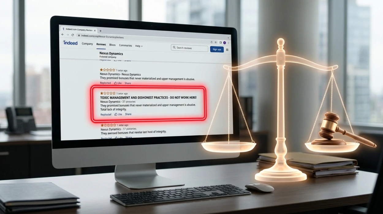 When It Makes Sense to Take Legal Action Over an Indeed Review