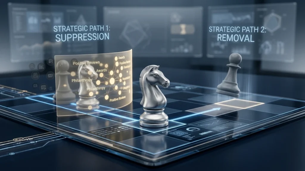 When does suppression provide a different strategic outcome from removal