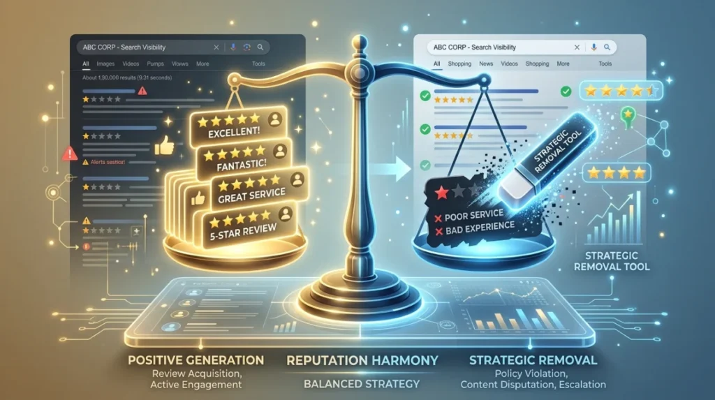 Why Does Review Removal Matter Alongside Positive Review Generation?