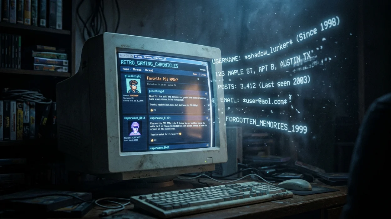 Why Old Forum Posts Often Still Reveal Personal Information Today