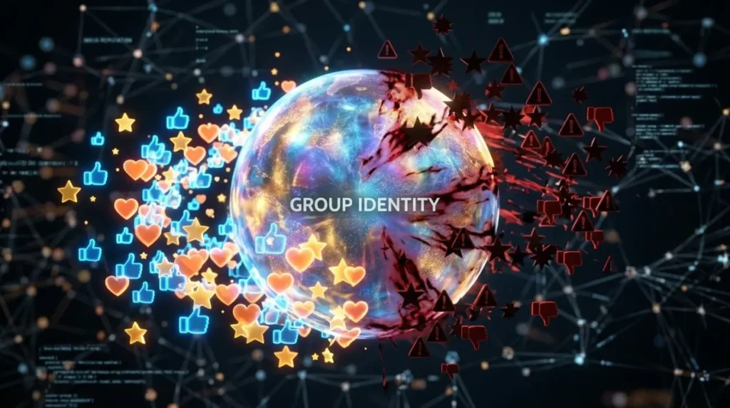 Can Reviews and Sentiment Influence Group Reputation?