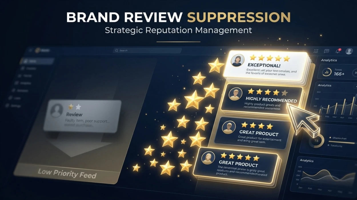 Expert Review Suppression Services for Brands