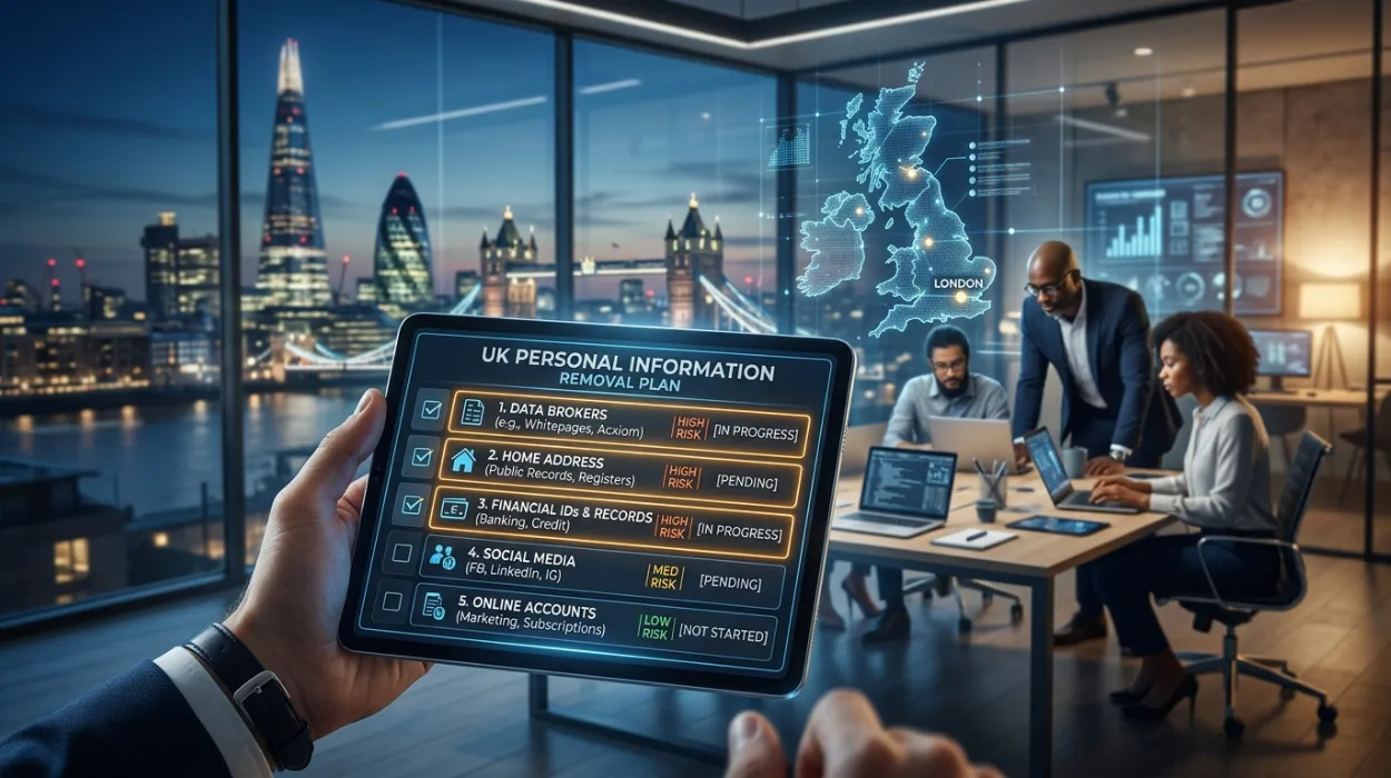 Get a Prioritised Personal Information Removal Plan From Our UK Team