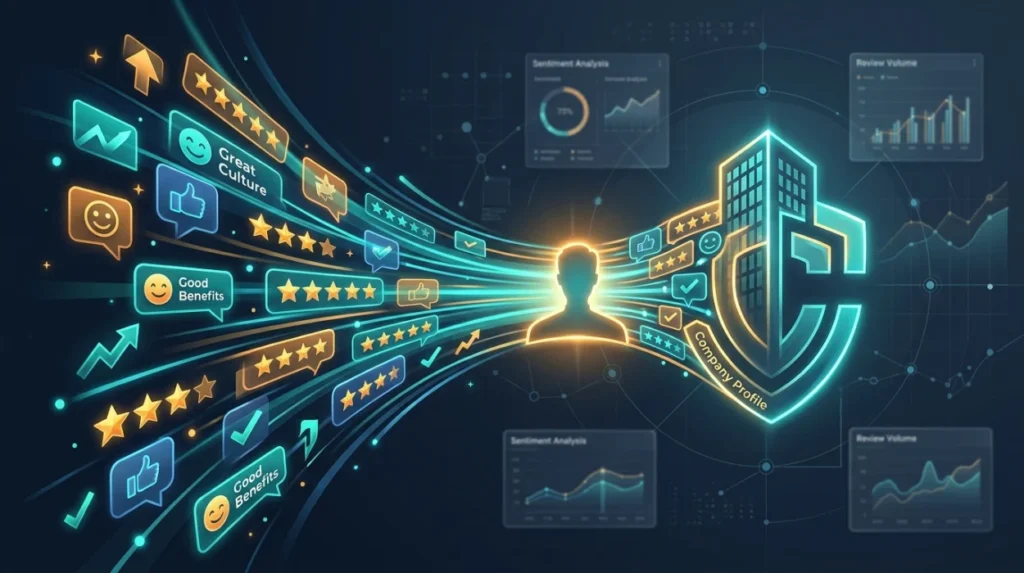 How Do Review Signals Influence Employer Entity Perception?