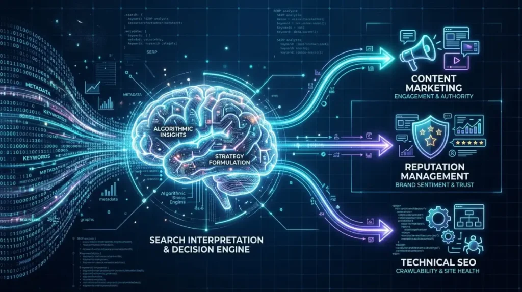 How Does Search Engine Interpretation Affect the Choice of Strategy?
