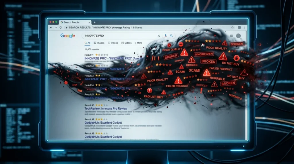 How Does Search Visibility Change After a Negative Review Wave?
