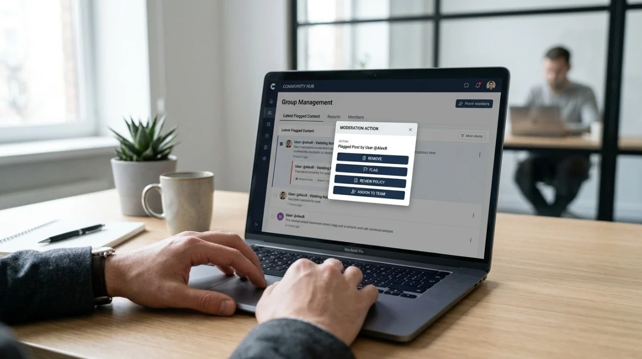 How Group Admins Should Handle Harmful Member-Posted Content