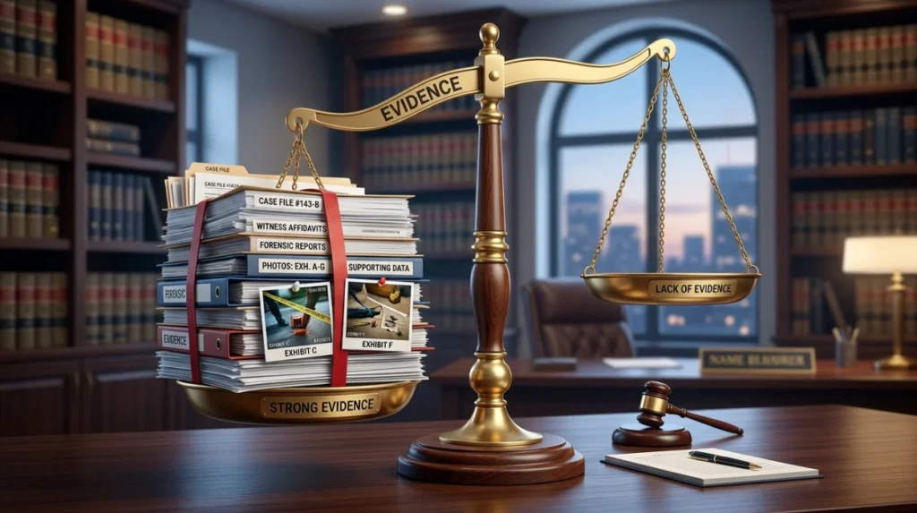 How does evidence affect the strength of a removal request?