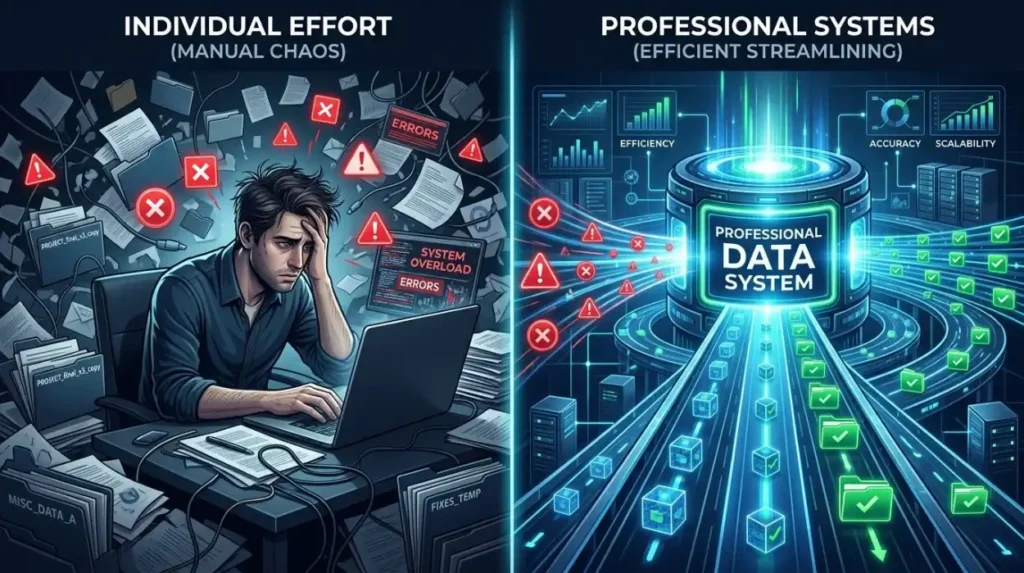 Is professional personal information removal more effective than handling records individually?