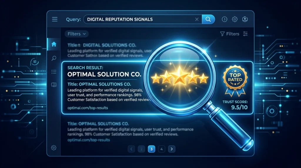 Why do review signals matter during SERP evaluation?