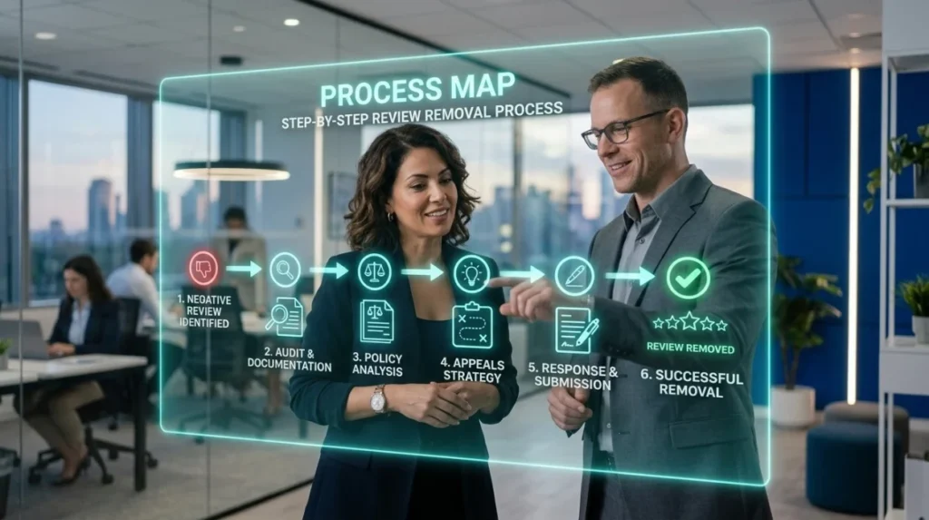 Why is process clarity important when choosing an Indeed removal service?