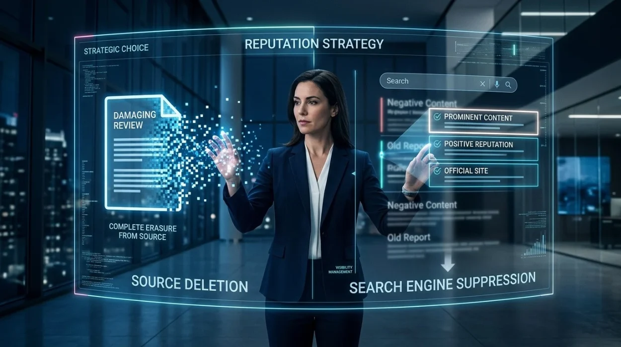 Content Removal vs. Search Engine Suppression: Choosing the Right Strategy