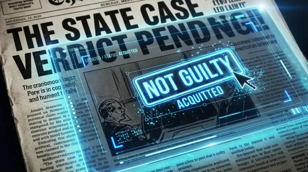 Does a newspaper have to update an article after an acquittal?