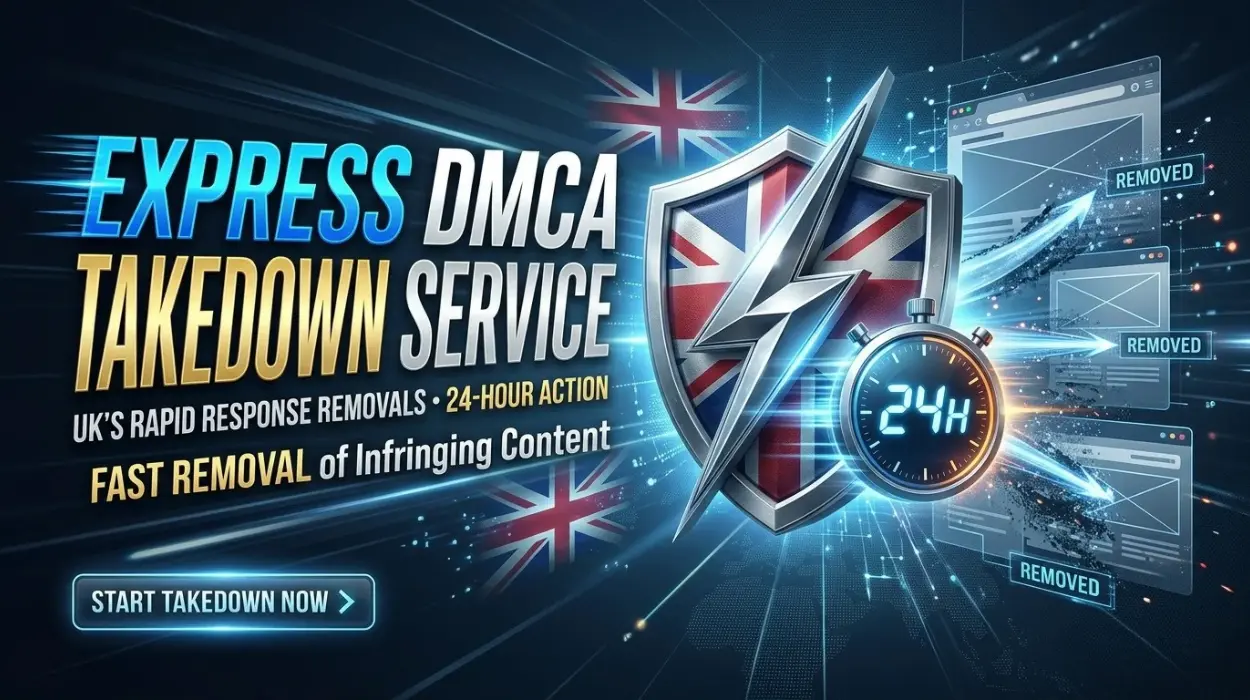 Express DMCA Takedown Service for UK Businesses