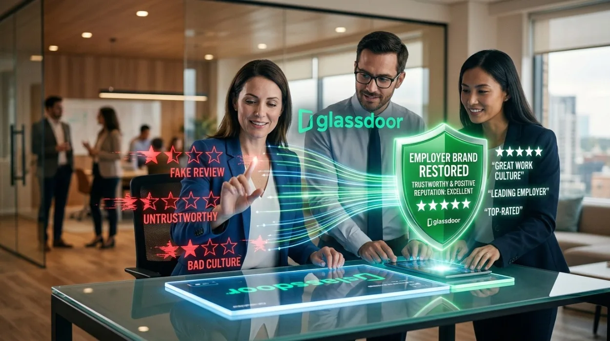 Hire Our Experts to Remove Fake Glassdoor Reviews and Restore Employer Brand