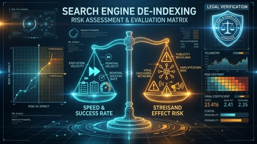 How Can You Evaluate the Effectiveness and Risks of a De-Indexing Request?