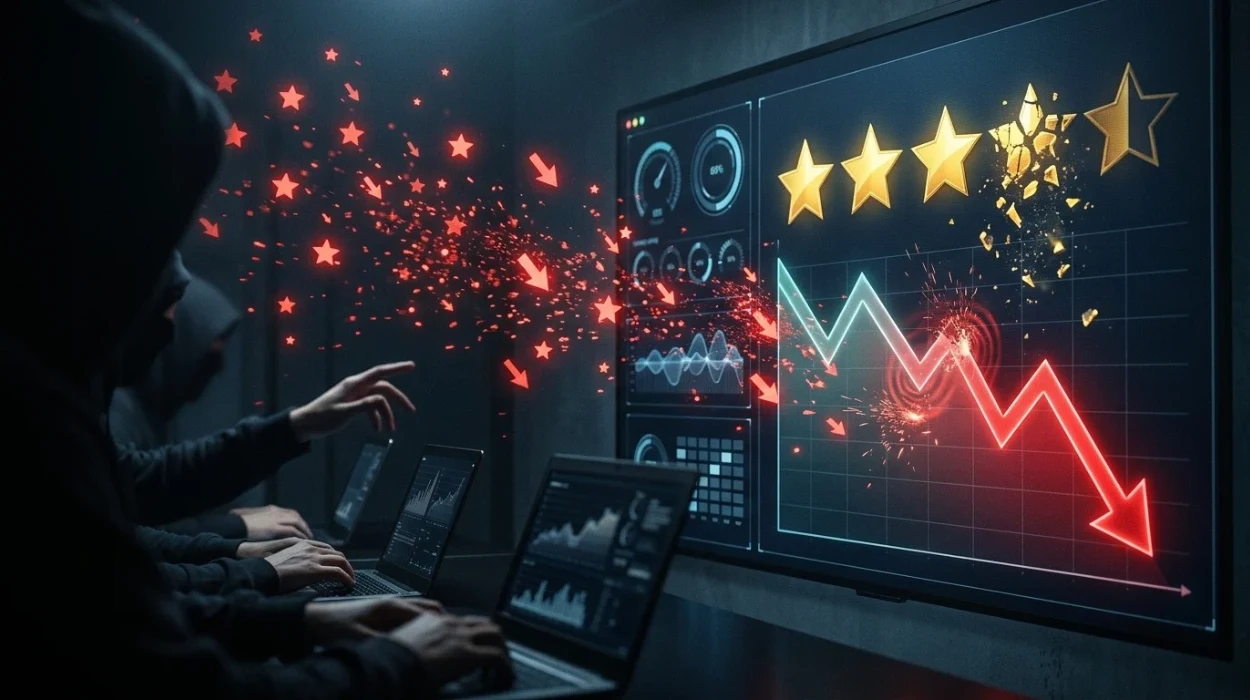 How Competitor Attack Campaigns Use Fake Reviews to Tank Rankings