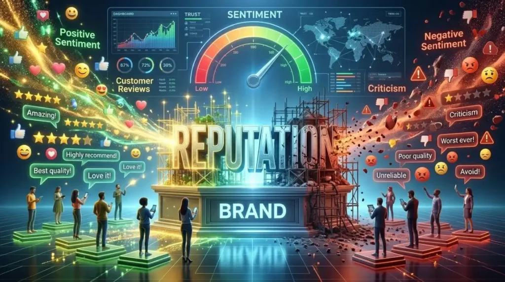 How Do Reviews and Sentiment Shape Brand or Entity Reputation?