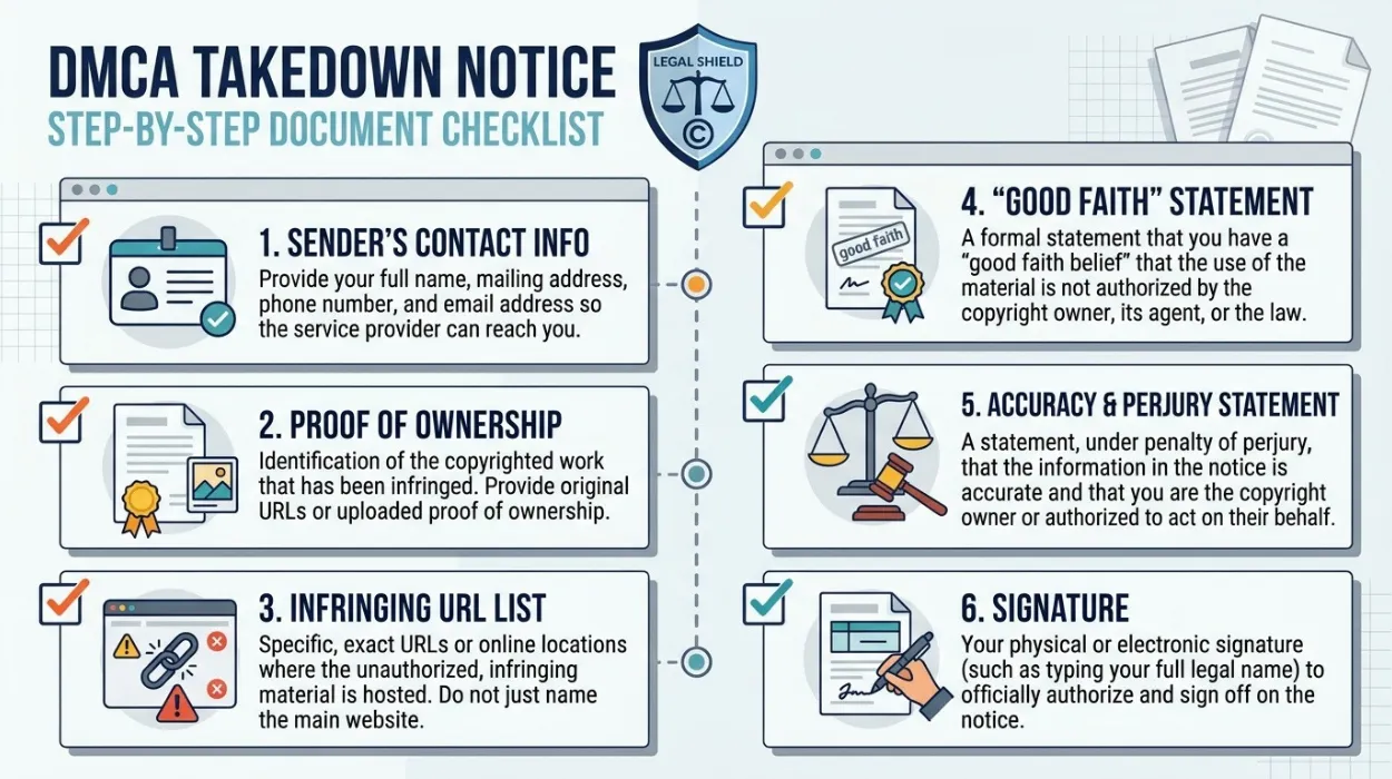 How Filing a DMCA Takedown Notice in the UK Works and What to Include