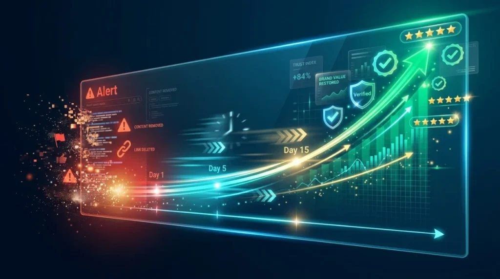 How Quickly Can Content Removal Improve Your Online Reputation?