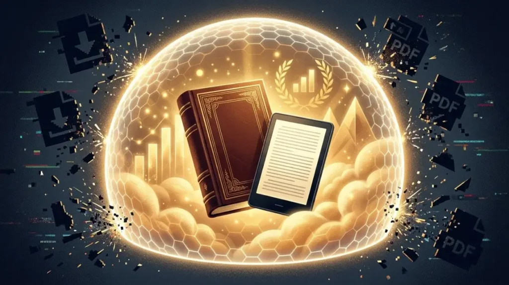 How does copyright enforcement protect author sales and brand reputation?