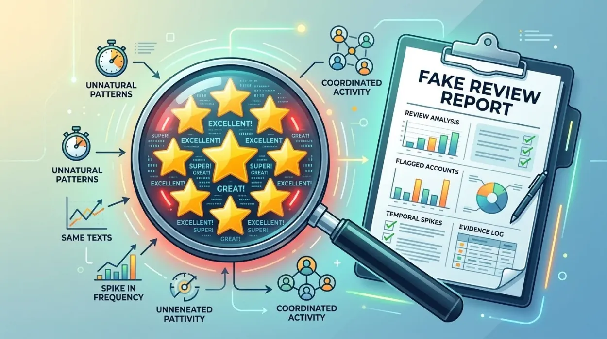 How to Identify and Document Coordinated Fake Review Attacks