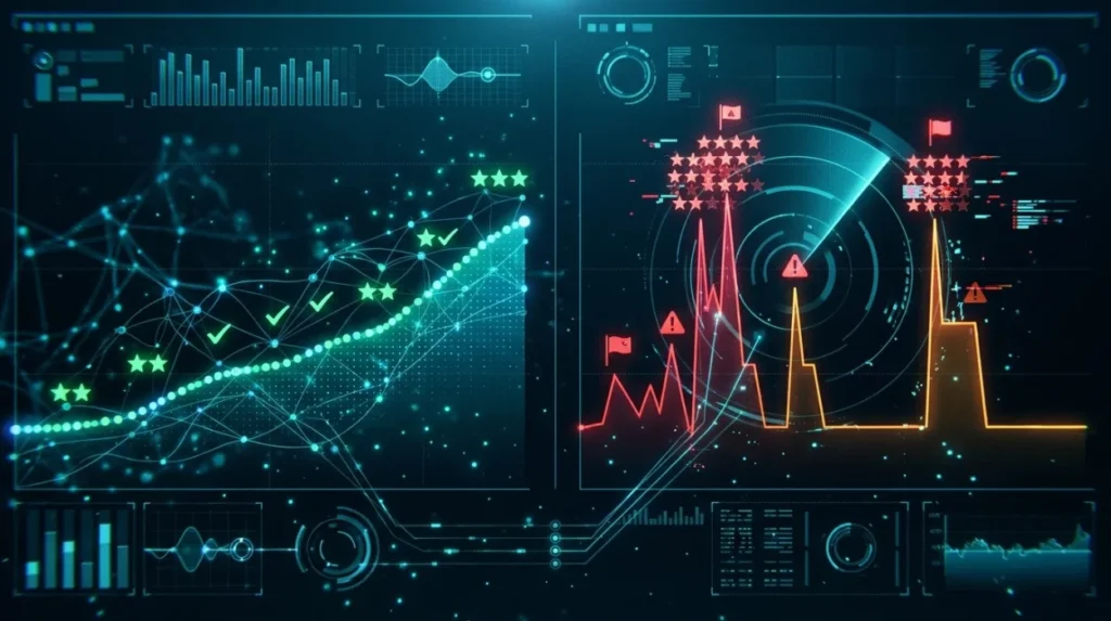 Which Signals Help Algorithms Distinguish Genuine Review Growth from Manipulation?