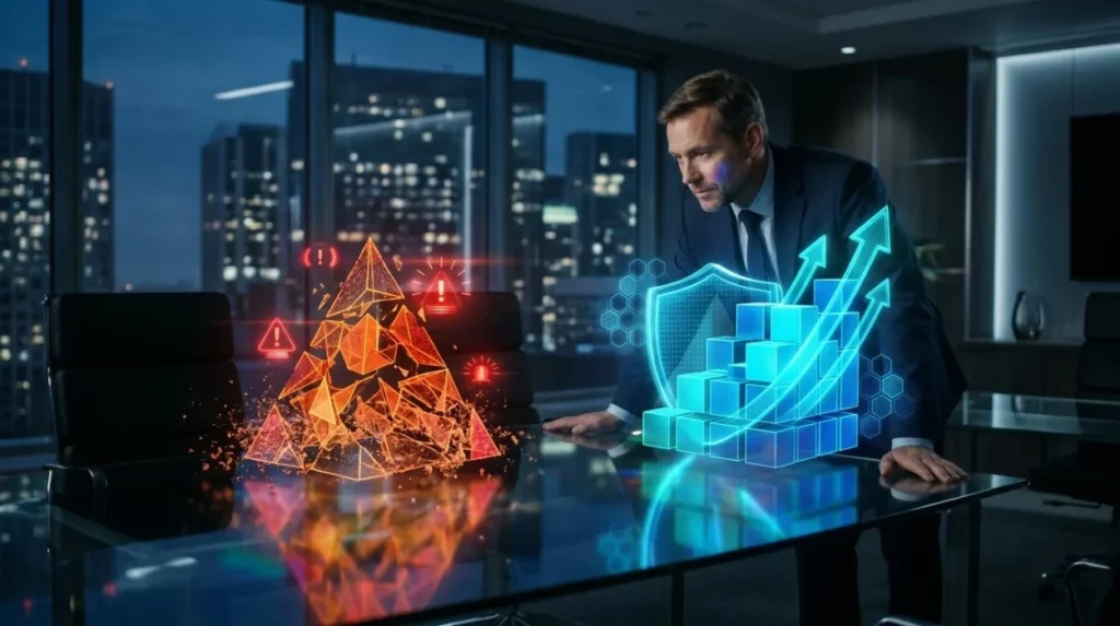 Which approach offers greater scalability and lower risk exposure?